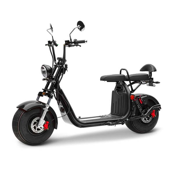 ECONELO Chopper HR2-2 - 45 KM/H Lithium Schwarz