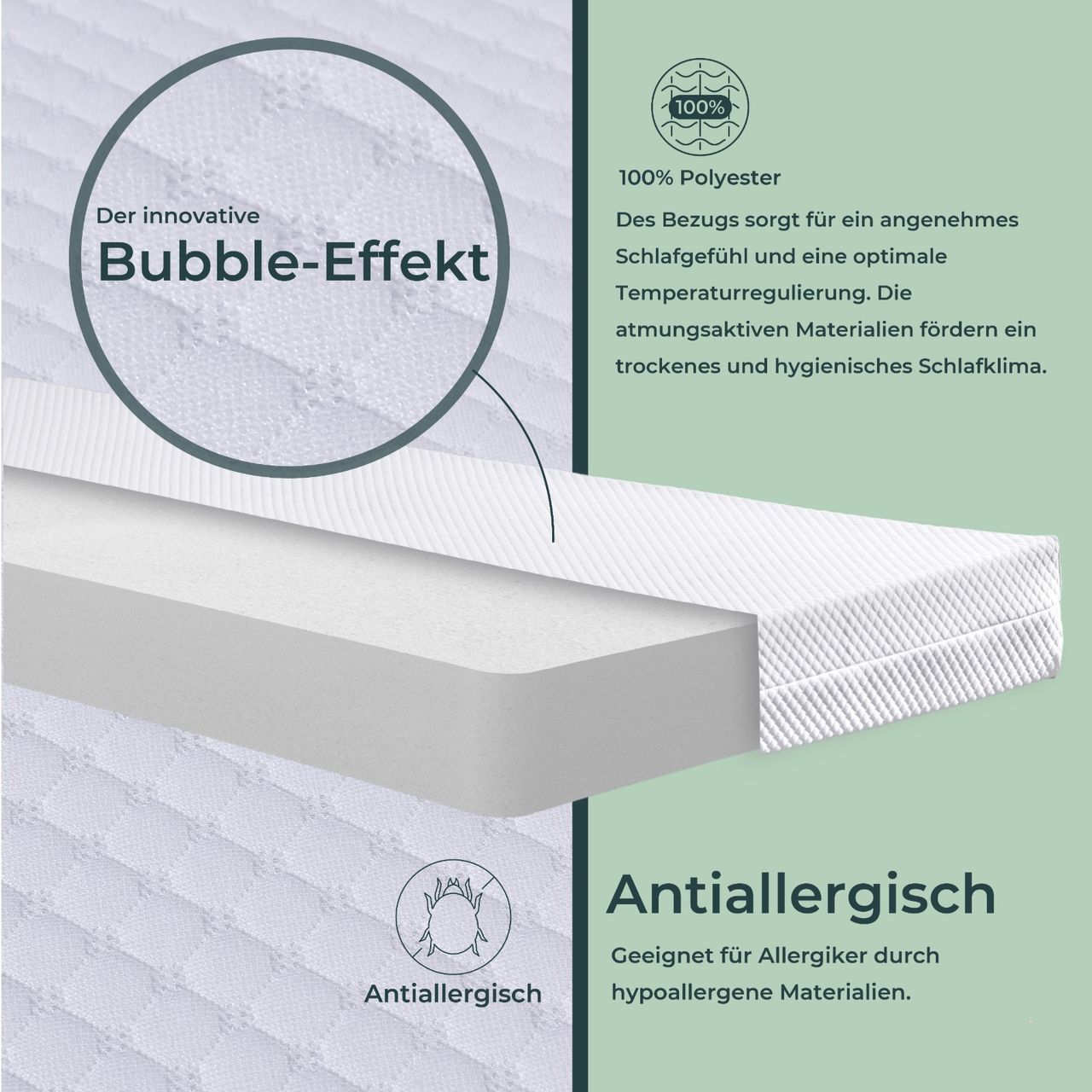 AH15 EKONORM – Aktionsmatratze, 15 cm Höhe – Kaltschaum für Budget-Lösungen