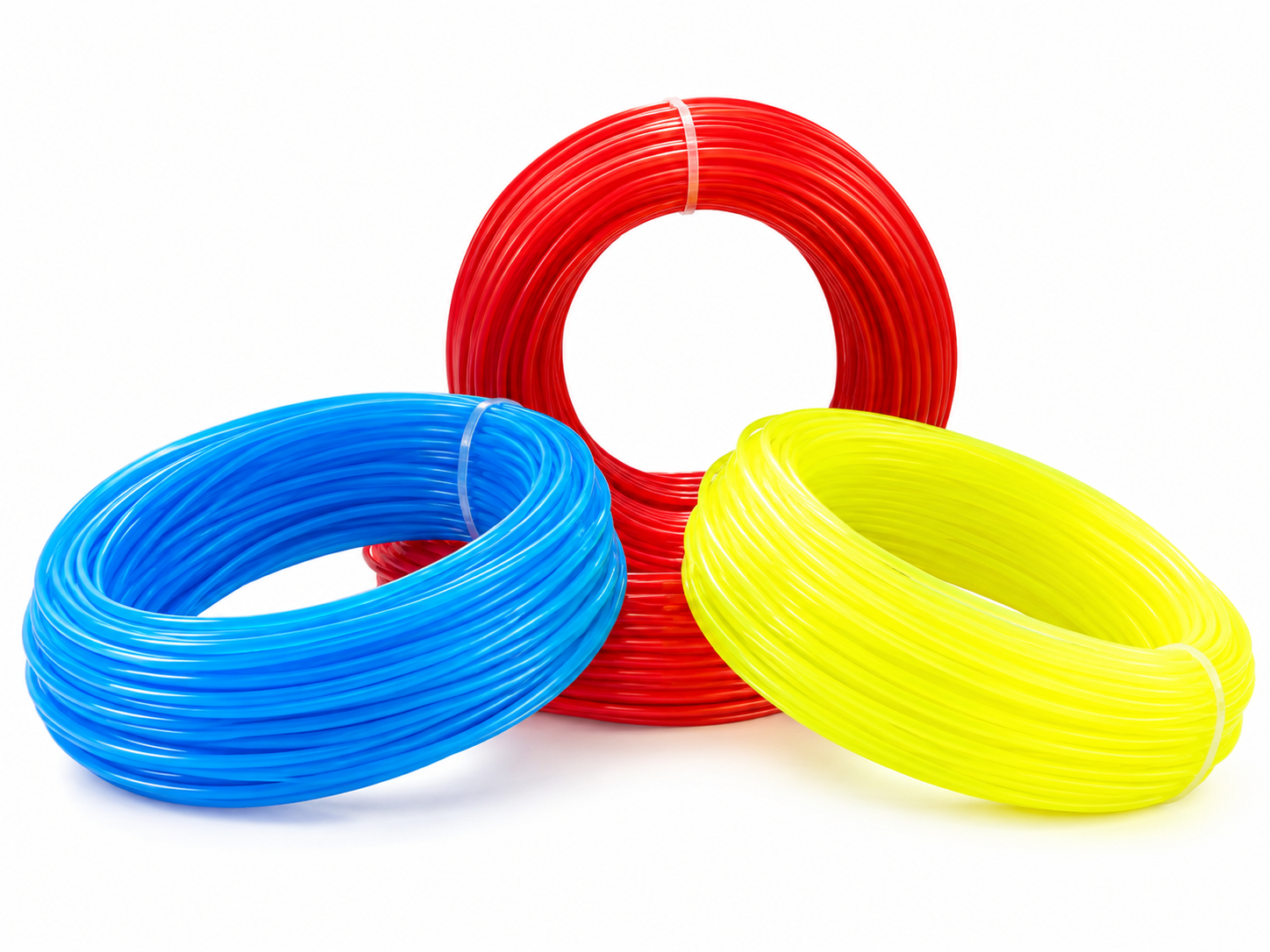 Trimmerfaden-Set 6-teilig, 15 m x 1,6 mm, Nylon