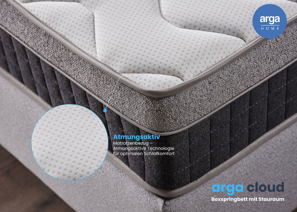 A-CLOUD Taschenfederkernmatratze Höhe 28 cm