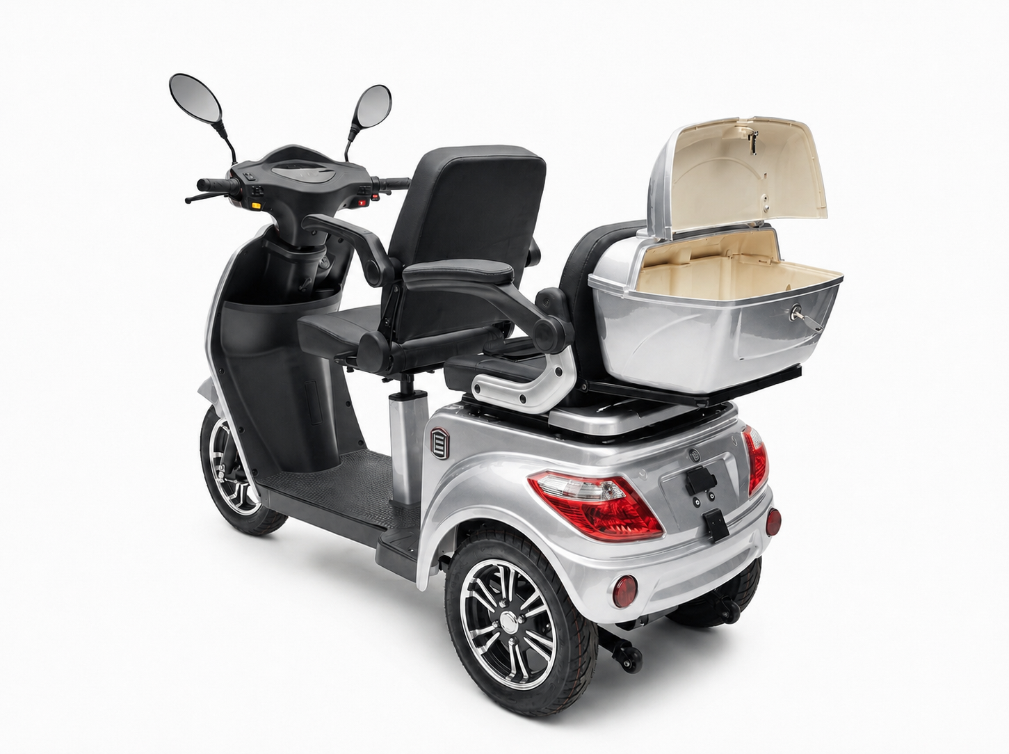 Komfortables E-Seniorenmobil Billy 2.0 im Alltag
