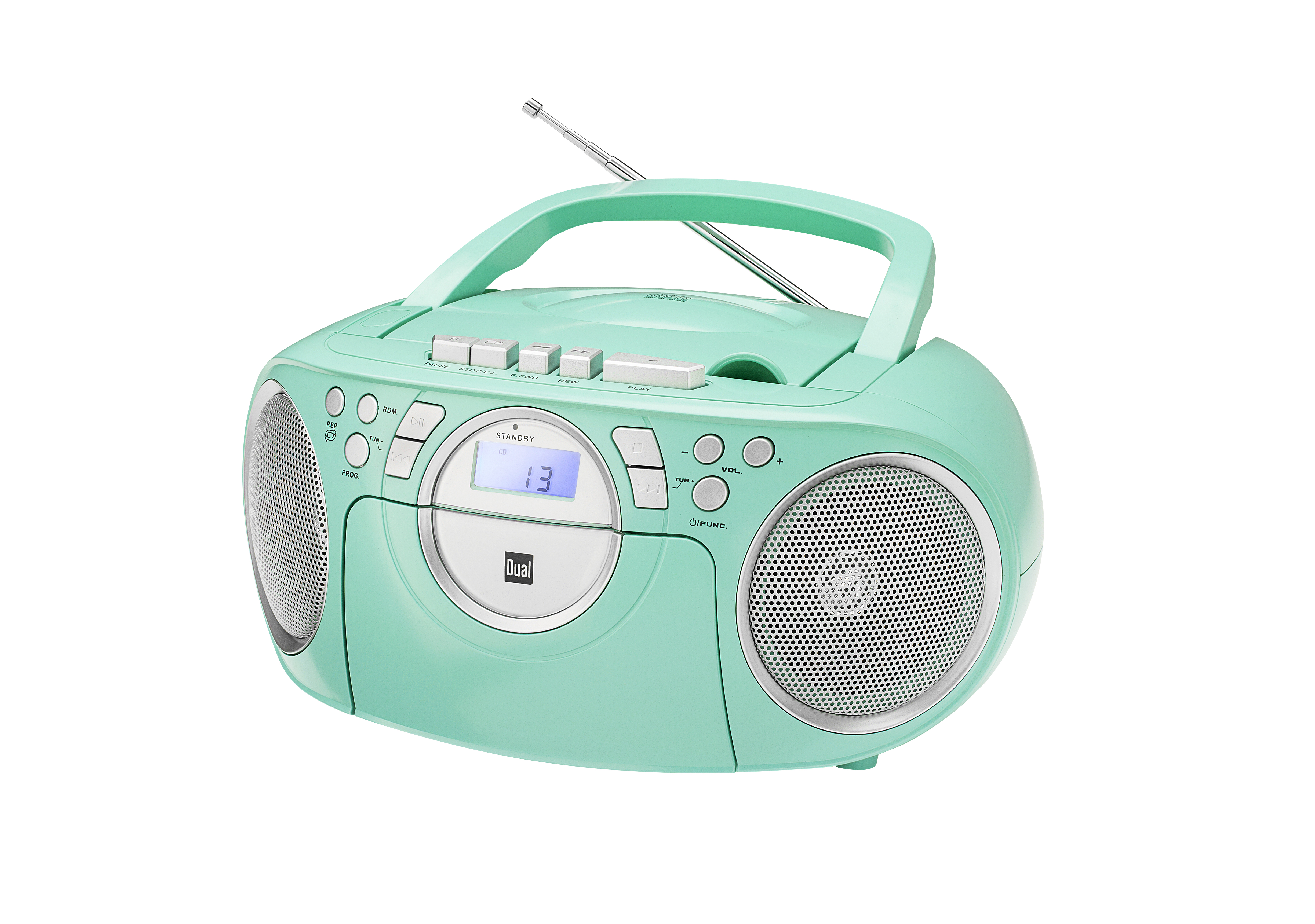 Dual P 70 portable CD-Boombox mit Radio und Kassette - Mint