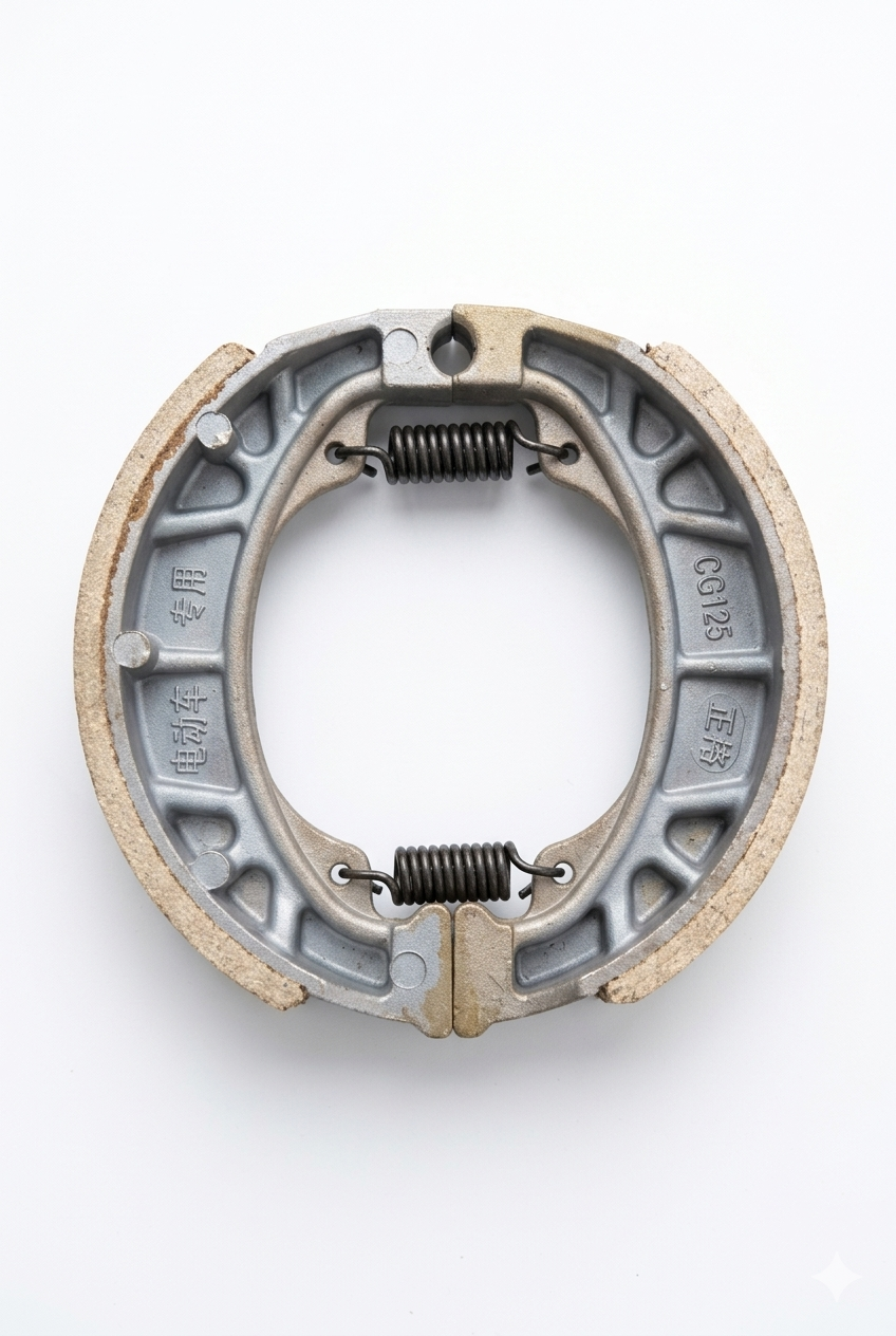 Bremsbeläge Trommel kompatibel mit Elektromobil Seniorenmobil P1000