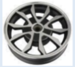 Hintere Aluminium-Felge passend für Elektromobil P1000 & P4000