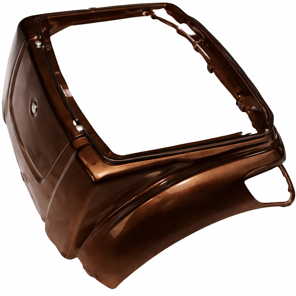 Heckschutz Abdeckung kompatibel mit Elektromobil Seniorenmobil P4000 - Braun