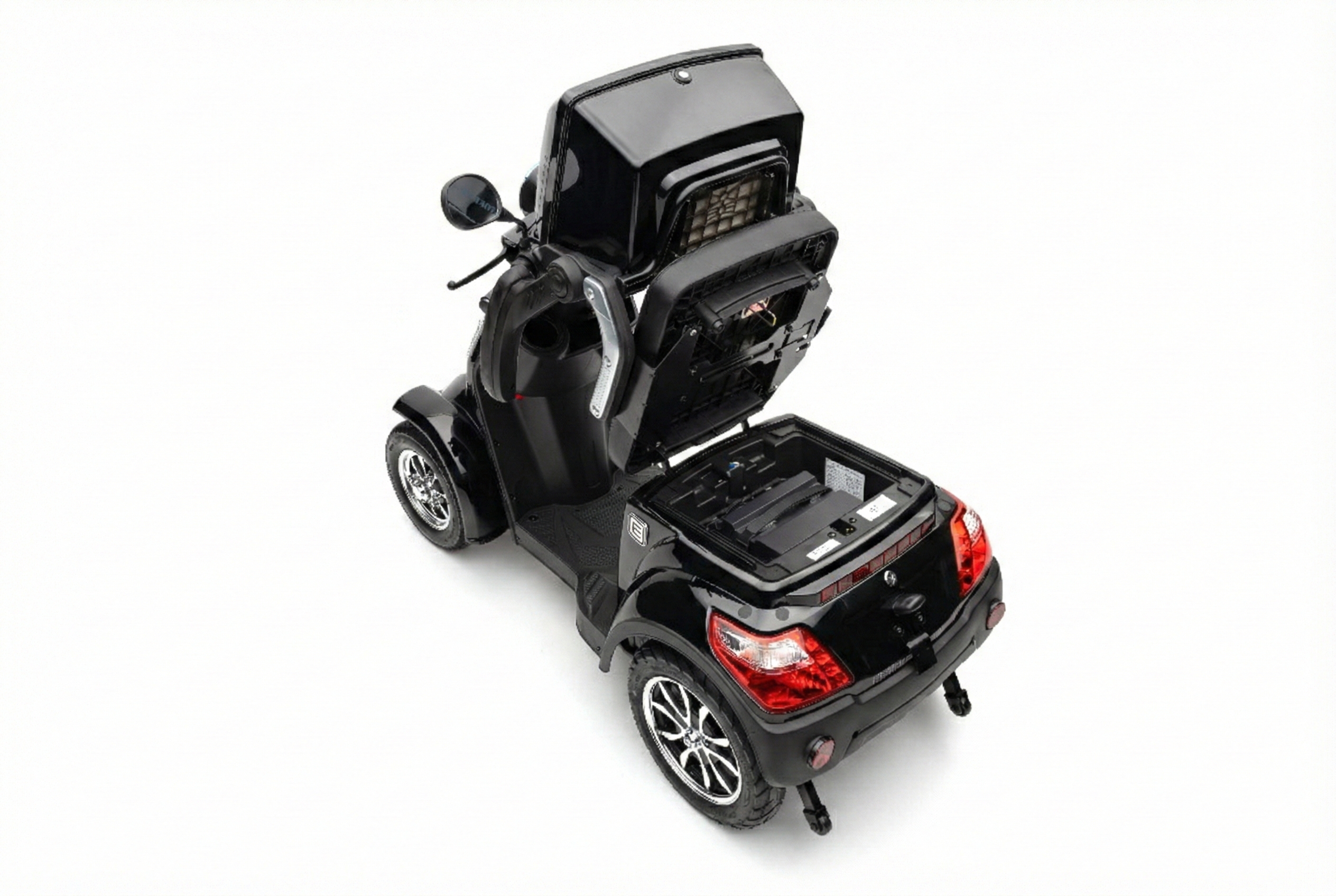 ECONELO Voltrixx E-Seniorenmobil 4-Rad 1000 W mit Straßenzulassung ...