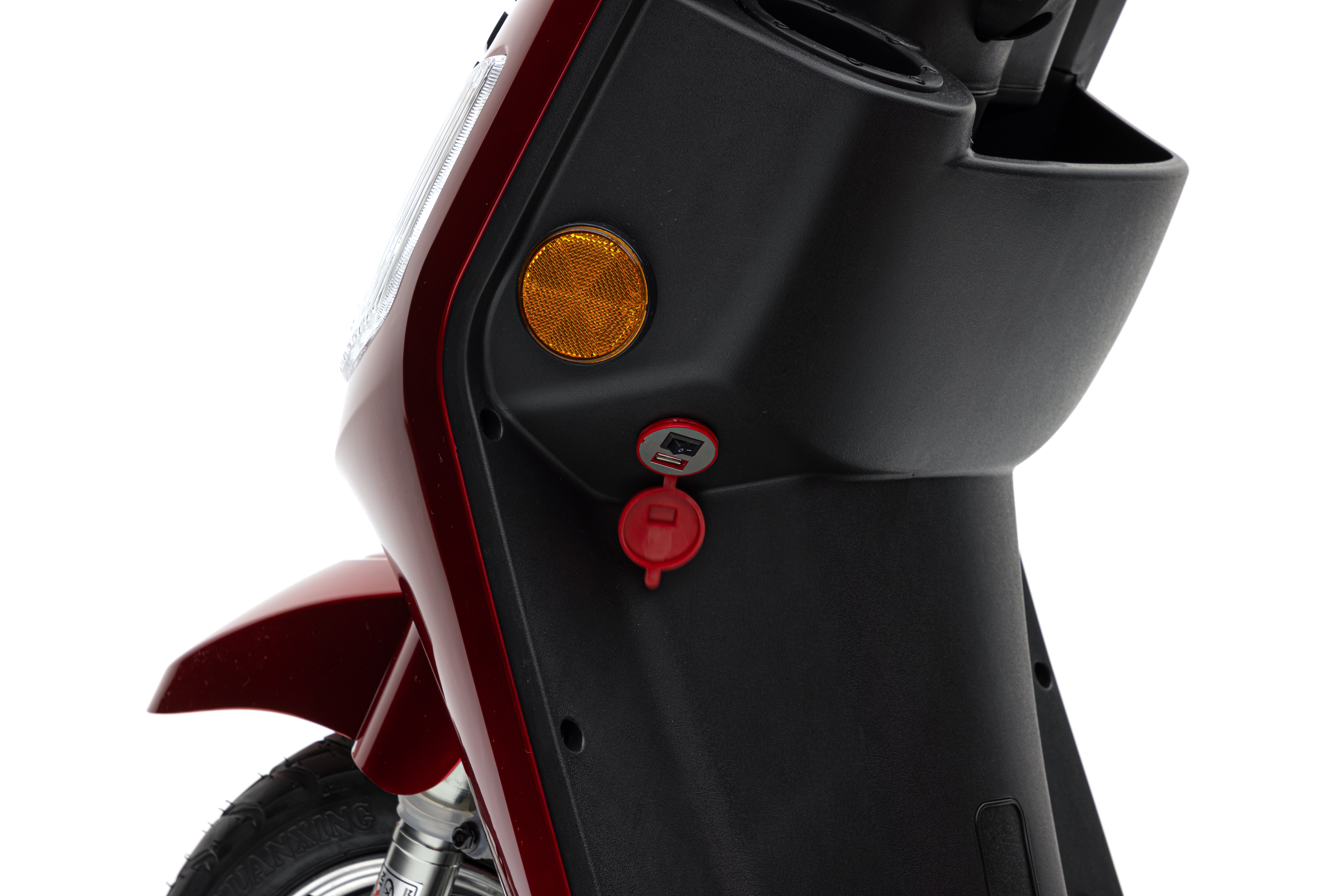 E-Seniorenmobil Denia 3-Rad 1000 W mit Lithium-Akku Rot | Prestige Home