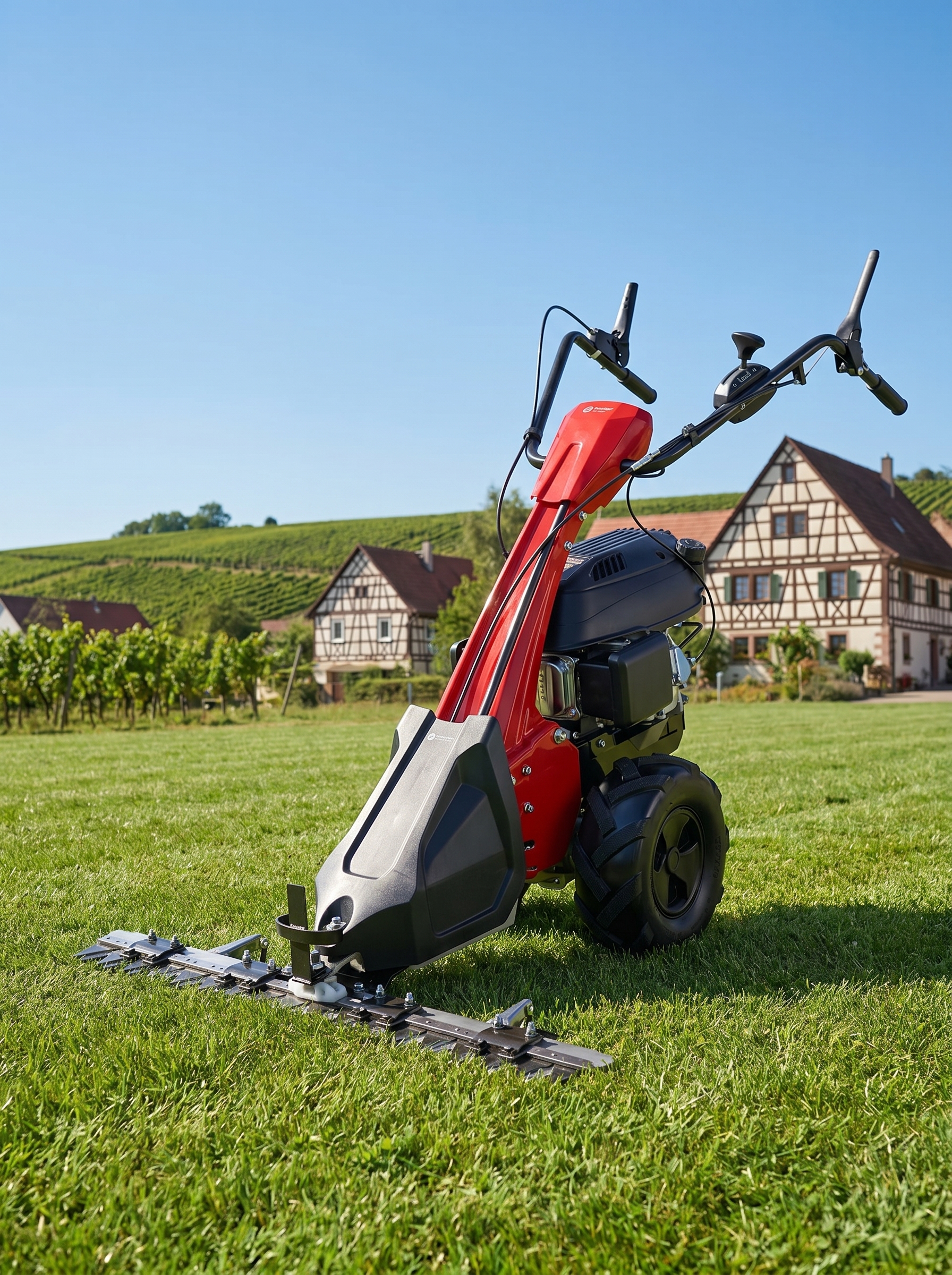Balkenmäher PWSCM196 - 5,7 PS Benzinmotor - 88 cm Schnittbreite