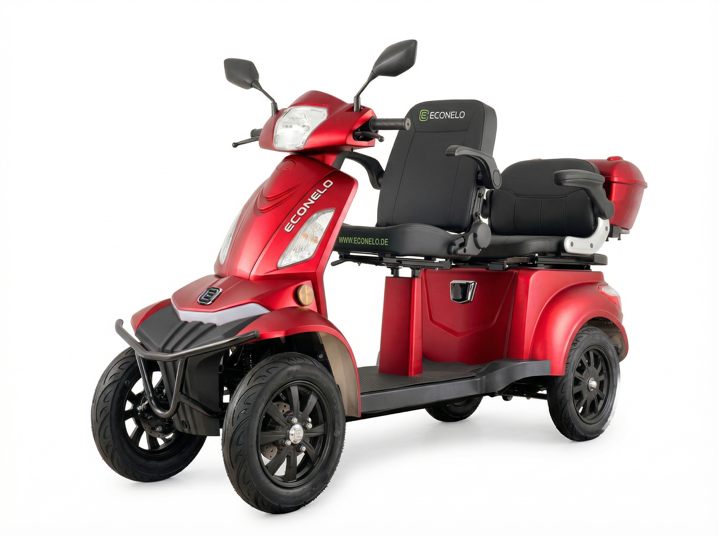 E-Seniorenmobil Vista Quarter-1L, Lithium-Akku, 4-Rad, 1000W, groß Sitz, Grau